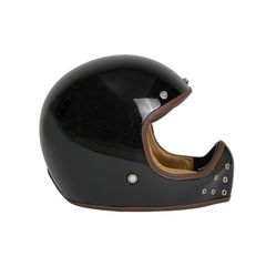 Κράνος κλειστού τύπου By City The Rock helmet black shinny - M