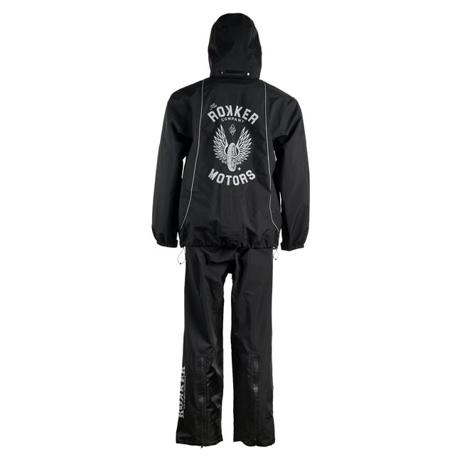 Rokker rainset classic black - M