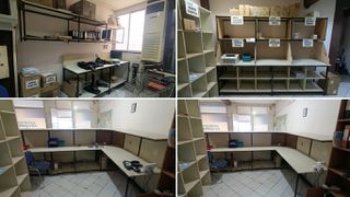 πάγκοι εργασίας και ράφια
