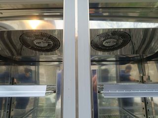 Επαγγελματικό ψυγείο ανοξείδωτο βιτρίνα διπλό