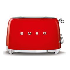 Smeg TSF03RDEU Red 4x4 Φρυγανιέρα