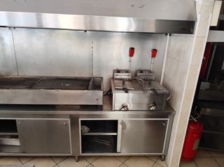 Πλήρης μεταχειρισμένος εξοπλισμός ψητοπωλείου-thumb-3