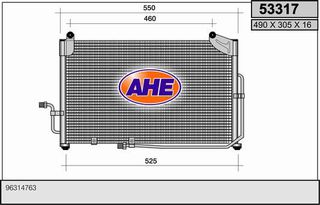 Συμπυκνωτής DAEWOO MATIZ (M100,M150) 98-