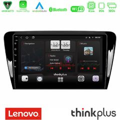 Lenovo Thinkplus Series 4Core Android15 2+32GB Skoda Octavia 7 Navigation Multimedia Tablet 10" Με Carplay & Android Auto