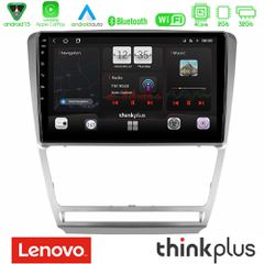 Lenovo Thinkplus Series 4Core Android15 2+32GB Skoda Octavia 5 Navigation Multimedia Tablet 10" Με Carplay & Android Auto