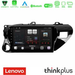 Lenovo Thinkplus Series 4Core Android15 2+32GB Toyota Hilux 2017-2021 Navigation Multimedia Tablet 10" Με Carplay & Android Auto