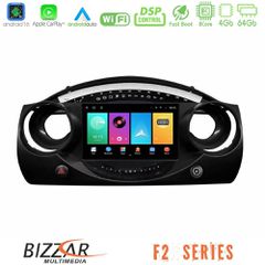 Bizzar F2 Series 8Core Android16 4+64GB Mini Cooper R50 Navigation Multimedia Tablet 9"