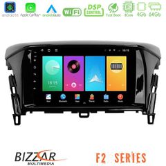 Bizzar F2 Series 8Core Android16 4+64GB Mitsubishi Eclipse Cross 2018-2023 Navigation Multimedia Tablet 9"
