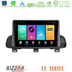 Bizzar F2 Series 8Core Android16 4+64GB Nissan Qashqai J12 amp; X-Trail T33 Navigation Multimedia Tablet 10"