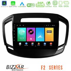 Bizzar F2 Series 8Core Android16 4+64GB Opel Insignia 2014-2017 Navigation Multimedia Tablet 9"
