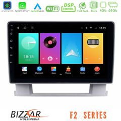 Bizzar F2 Series 8Core Android16 4+64GB Opel Astra J 2010-2014 Navigation Multimedia Tablet 9"