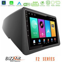 Bizzar F2 Series 8Core Android16 4+64GB Opel Mokka Navigation Multimedia Tablet 9"