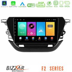 Bizzar F2 Series 8Core Android16 4+64GB Opel Corsa F 2019-2023 Navigation Multimedia Tablet 9"