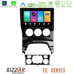 Bizzar F2 Series 8Core Android16 4+64GB Peugeot 3008 AUTO A/C Navigation Multimedia Tablet 9"