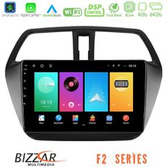 Bizzar F2 Series 8Core Android16 4+64GB Suzuki SX4 S-Cross Navigation Multimedia Tablet 9"
