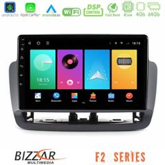 Bizzar F2 Series 8Core Android16 4+64GB Seat Ibiza 2012-2015 Navigation Multimedia Tablet 9"