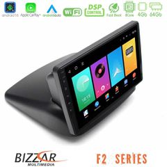 Bizzar F2 Series 8Core Android16 4+64GB Fiat Doblo 2002-2009 Navigation Multimedia Tablet 10"