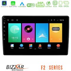 Bizzar F2 Series 8Core Android16 4+64GB Ford Fiesta 2018-2024 Navigation Multimedia Tablet 10"