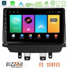 Bizzar F2 Series 8Core Android16 4+64GB Mazda 2 2014-2021 Navigation Multimedia Tablet 9"