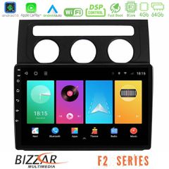 Bizzar F2 Series 8Core Android16 4+64GB VW Touran 2003-2011 Navigation Multimedia Tablet 10"