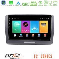 Bizzar F2 Series 8Core Android16 4+64GB Skoda Superb 2008-2015 Navigation Multimedia Tablet 9"