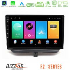 Bizzar F2 Series 8Core Android16 4+64GB Ford Courier 2015-2023 Navigation Multimedia Tablet 9"