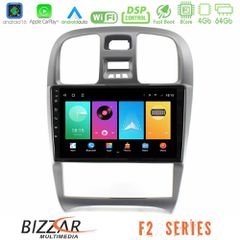 Bizzar F2 Series 8Core Android16 4+64GB Hyundai Sonata 2001-2005 Navigation Multimedia Tablet 9"