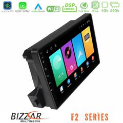 Bizzar F2 Series 8Core Android16 4+64GB Ssangyong Actyon/Kyron 2005-2014 Navigation Multimedia Tablet 9"