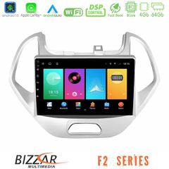 Bizzar F2 Series 8Core Android16 4+64GB Ford KA 2016-2020 Navigation Multimedia Tablet 9"