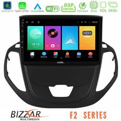 Bizzar F2 Series 8Core Android16 4+64GB Ford Courier 2015-2023 Navigation Multimedia Tablet 9"