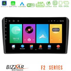 Bizzar F2 Series 8Core Android16 4+64GB Mitsubishi Outlander 2002 – 2007 Navigation Multimedia Tablet 10"