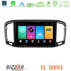 Bizzar F2 Series 8Core Android16 4+64GB VW Sharan 2010-2015 Navigation Multimedia Tablet 9"
