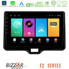 Bizzar F2 Series 8Core Android16 4+64GB Toyota Yaris Cross RHD 2020-> (Low Version) Navigation Multimedia Tablet 9"