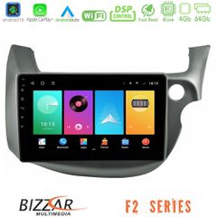 Bizzar F2 Series 8Core Android16 4+64GB Honda Jazz (Fit) 2009-2013 RHD Navigation Multimedia Tablet 10"