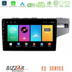 Bizzar F2 Series 8Core Android16 4+64GB Honda Jazz 2013-2020 RHD Navigation Multimedia Tablet 9"