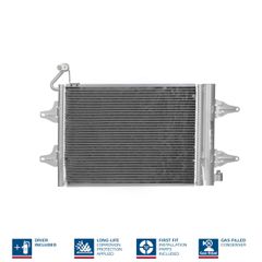 Συμπυκνωτής VW POLO 9N 02-09, SEAT IBIZA III 02-09, SKODA FABIA I-II