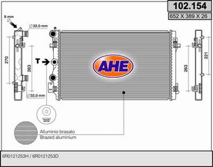 Ψυγείο VW POLO 6R1-6C1/SKODA FABIA II TSI RS/SEAT IBIZA IV/AUDI A1 11-15