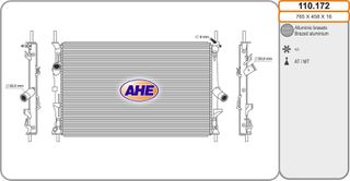 Ψυγείο FORD TOURNEO TRANSIT TRANSIT V363
