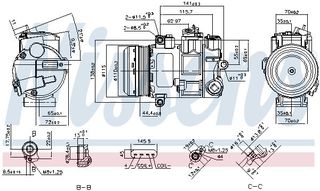 Συμπιεστής MERCEDES W204/W212/A207/C207/X204/R172
