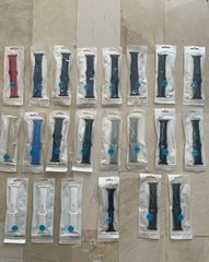 26 τεμάχια 13 διαφορετικά χρώματα λουράκι/μπρασελέ για Apple Watch 42/44/45 mm βραχιόλι σιλικόνης για σειρές 7/8/9
