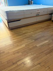 Στρώμα Media Strom 160x200 σαν καινούργιο, μέτριο προς σκληρό και Ανώστρωμα MARREN απο jysk