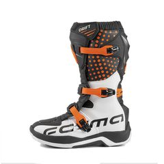Forma Μπότες Drift Junior Motocross Black Orange White-thumb-1