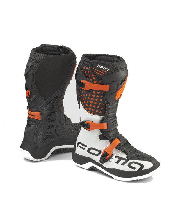 Forma Μπότες Drift Junior Motocross Black Orange White