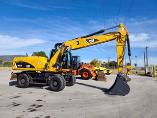 Εκσκαφέας Με Λάστιχα CAT 2014 M 322 D