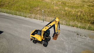 Εκσκαφέας Με Λάστιχα CAT 2014 M 322 D-thumb-8