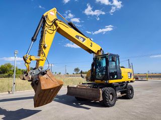 Εκσκαφέας Με Λάστιχα CAT 2014 M 322 D-thumb-18