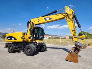 Εκσκαφέας Με Λάστιχα CAT 2014 M 322 D-thumb-25