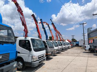 Ανατροπή + Γερανός Mitsubishi 2010 CANTER FUSO-thumb-1