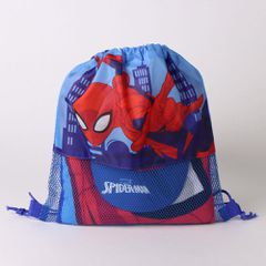 Marvel Spiderman towel + bag + cap set-thumb-1