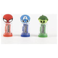 Marvel Avengers assorted pencil sharpener with container-thumb-1
